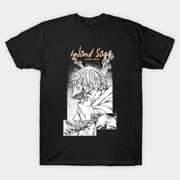 Vinland Saga ''AVENGED'' V1 T-Shirt by riventis66